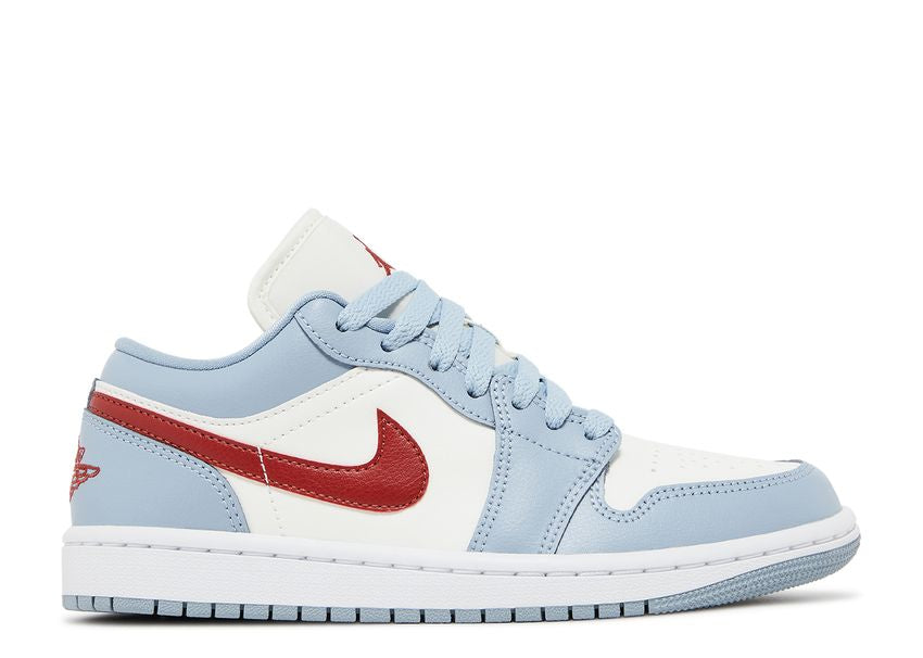 Air Jordan 1 Low "Blue Whisper Dune Red"